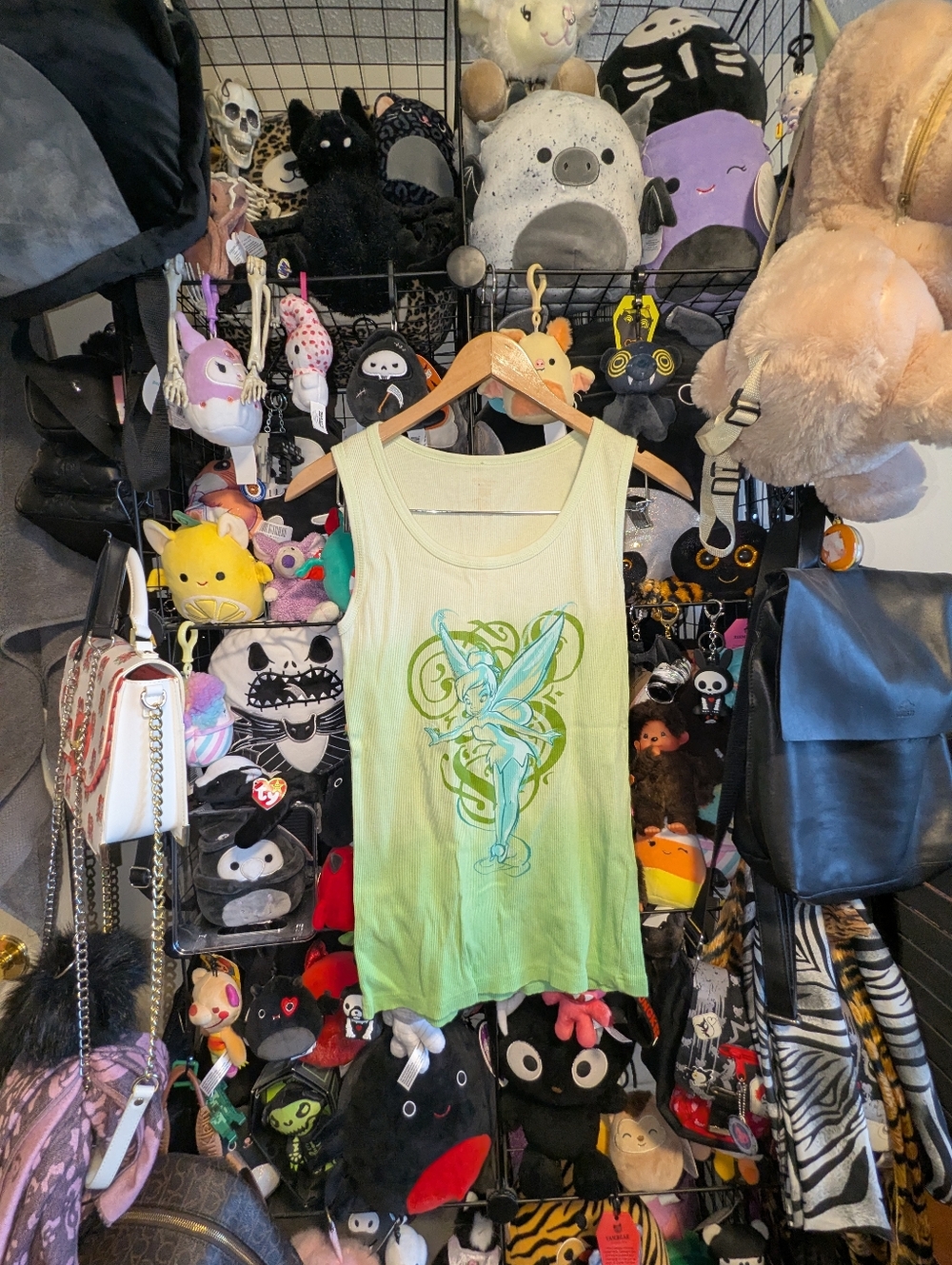 Y2K Tinkerbell Graphic Tank Top